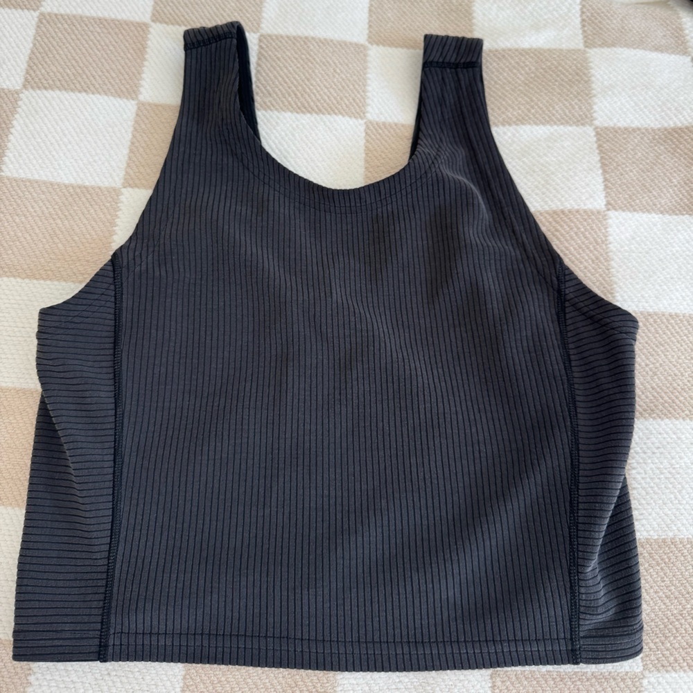Lululemon Charcoal Active Top